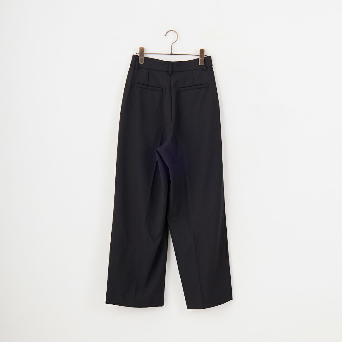 Jeans Factory Clothes [ジーンズファクトリークローズ] カーブタックワイドパンツ [21254069] 004 ﾌﾞﾗｯｸ