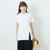 WHITE&&モデル身長：167cm 着用サイズ：F&&