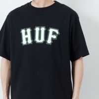 Tシャツ・カットソー HUF SS25 GIANT TEE (TS02401 BLACK) HUF [ハフ] GIANT ショートスリーブTシャツ [TS02401]｜ジーンズ