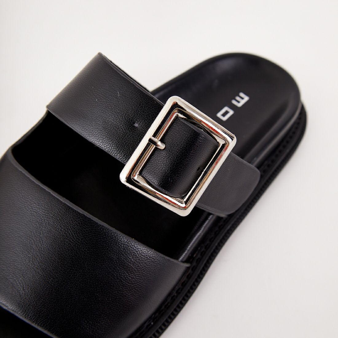 MOHI [モヒ] 2ベルトフラットサンダル [GU3-5988-1-PU] NEGRO
