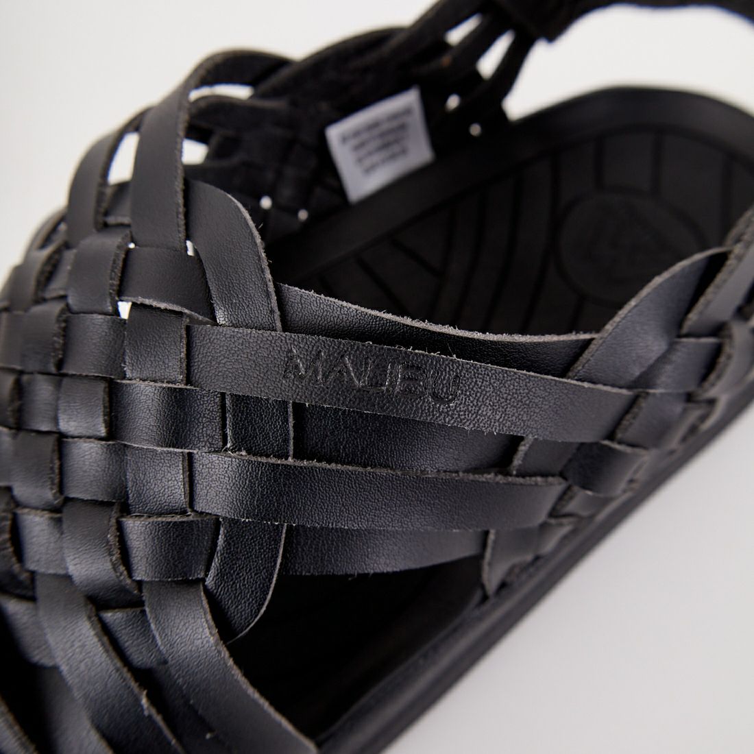 MALIBU SANDALS [マリブサンダル] キャニオンビーガンレザーサンダル [CANYON] BK/BK