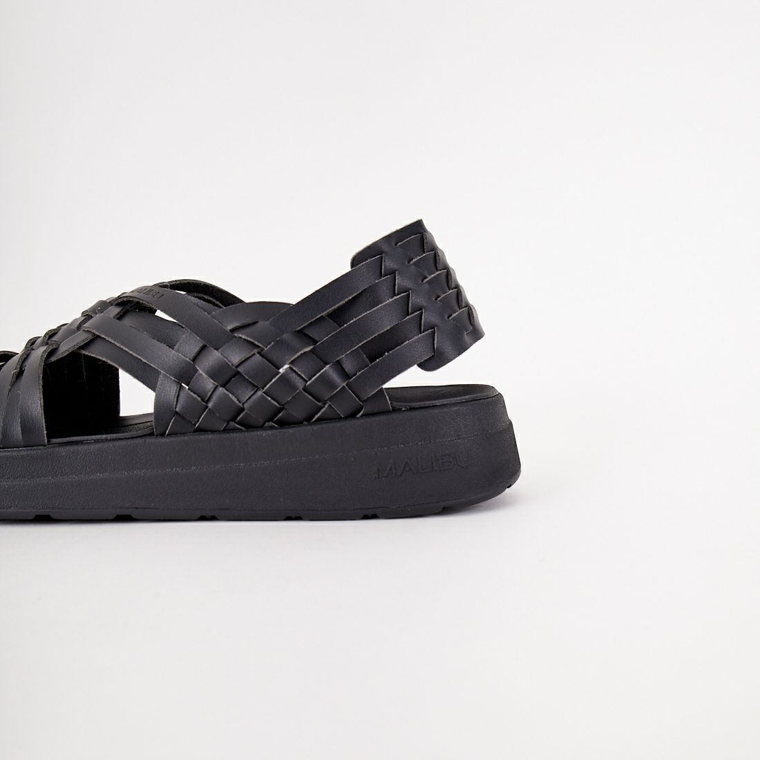 MALIBU SANDALS [マリブサンダル] キャニオンビーガンレザーサンダル [CANYON] BK/BK
