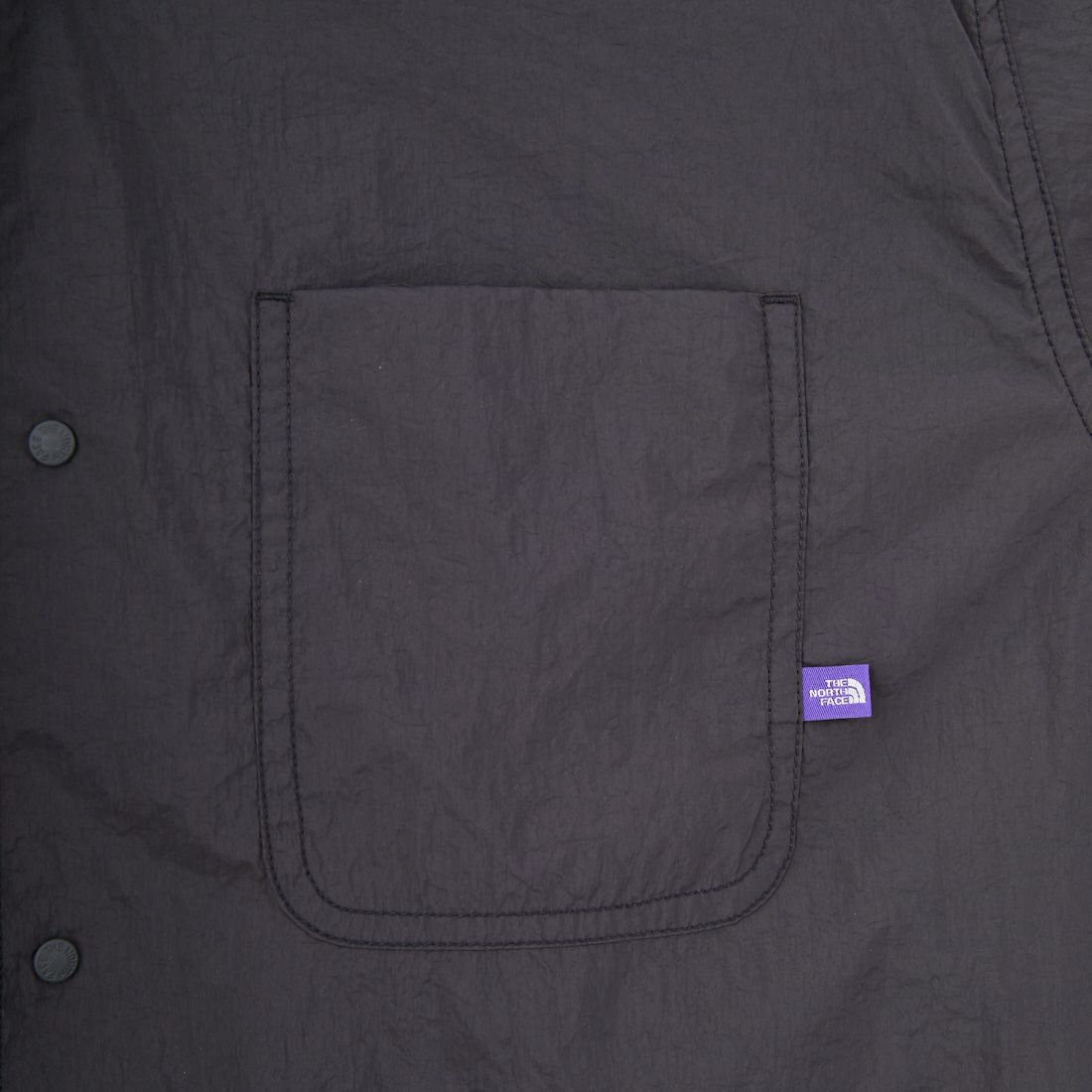 THE NORTH FACE PURPLE LABEL [ザ ノースフェイス パープルレーベル] ナイロンタフタ フィールドショートスリーブシャツ [N25SG055] AH AH GRAY