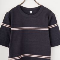 blurhms [ブラームス] ボーダーコンパクトTシャツ [BHSW25S1BDR