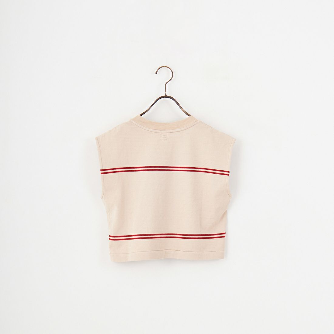 blurhms [ブラームス] ボーダーフレンチスリーブTシャツ [BHSW25S4] 01 IVO/RED