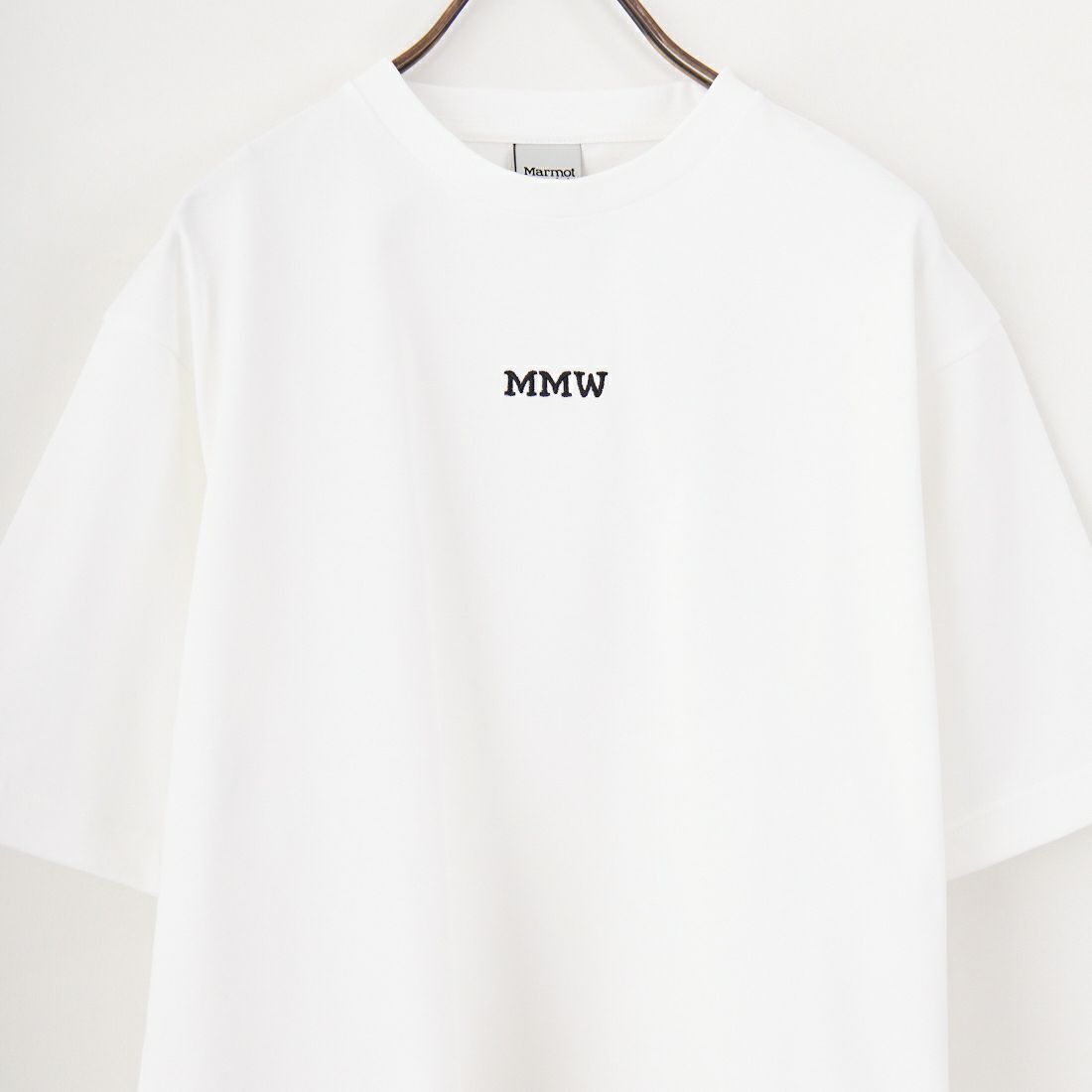 Marmot [マーモット] MMWクロップドTシャツ [MTSS25WST078] WHITE