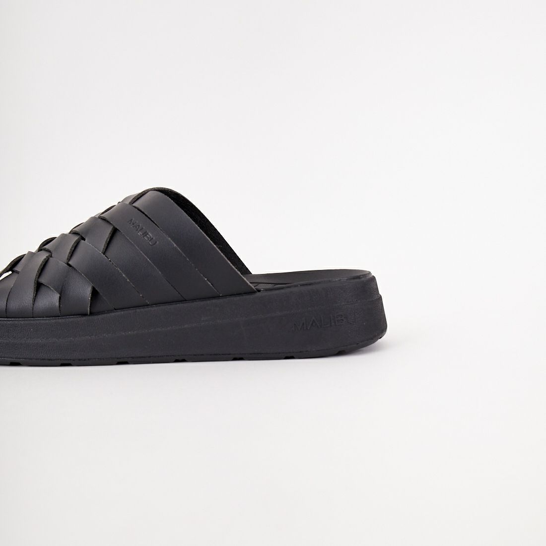 MALIBU SANDALS [マリブサンダル] ZUMA ビーガンレザーサンダル [ZUMA] BK/BK