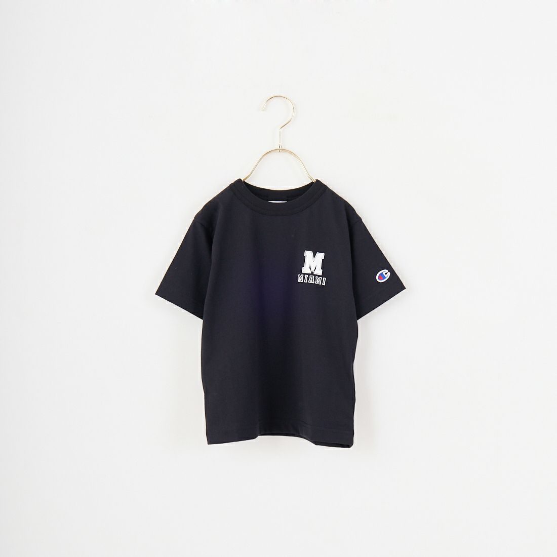 Champion [チャンピオン] キッズ ショートスリーブTシャツ [CK-B315] 090 BLACK