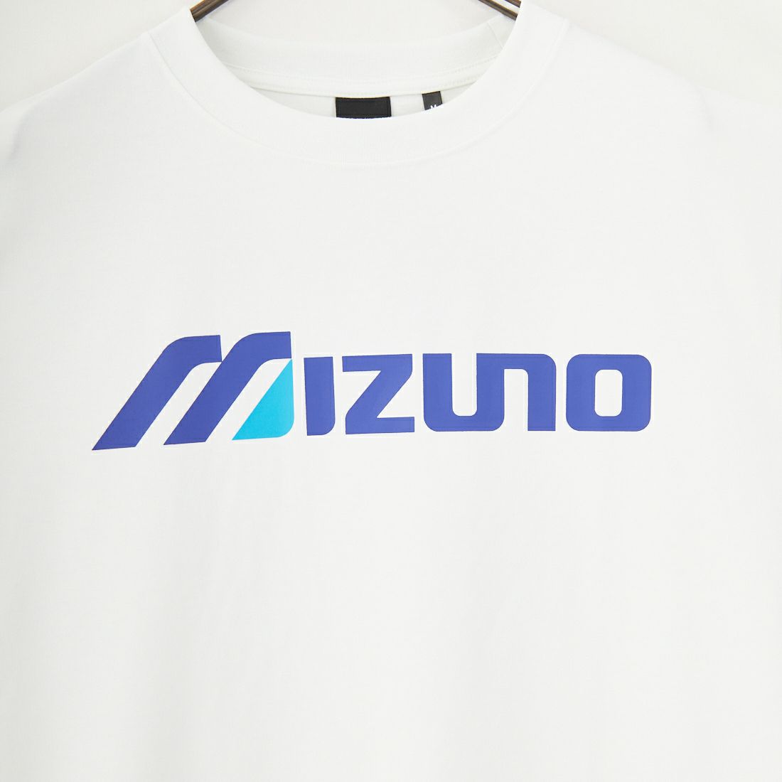 NEW VINTAGE GOLF [ニュービンテージゴルフ] NVG×MIZUNO クラシックロゴTシャツ [MZN-0319] WHT/BLU