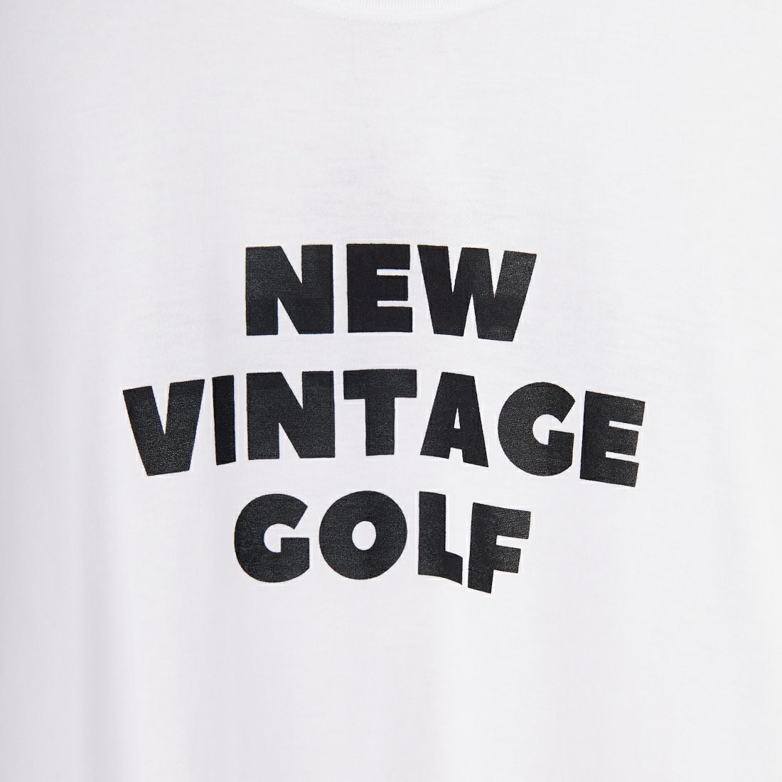 NEW VINTAGE GOLF [ニュービンテージゴルフ] NO LECTURE ショートスリーブTシャツ [NVG-0302] WHITE