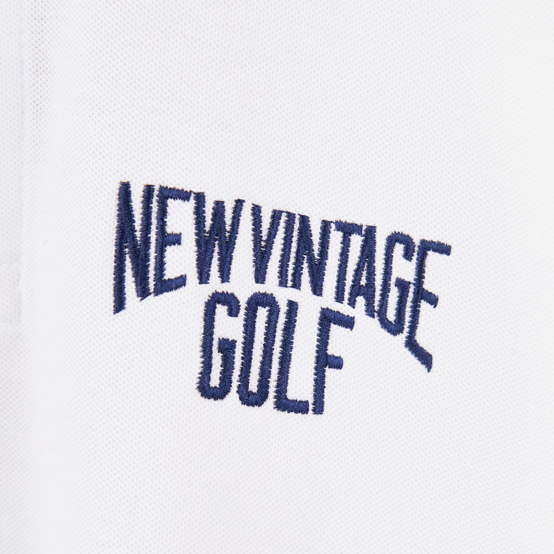 NEW VINTAGE GOLF [ニュービンテージゴルフ] NYC ポロシャツ [NVG-0308] WHITE