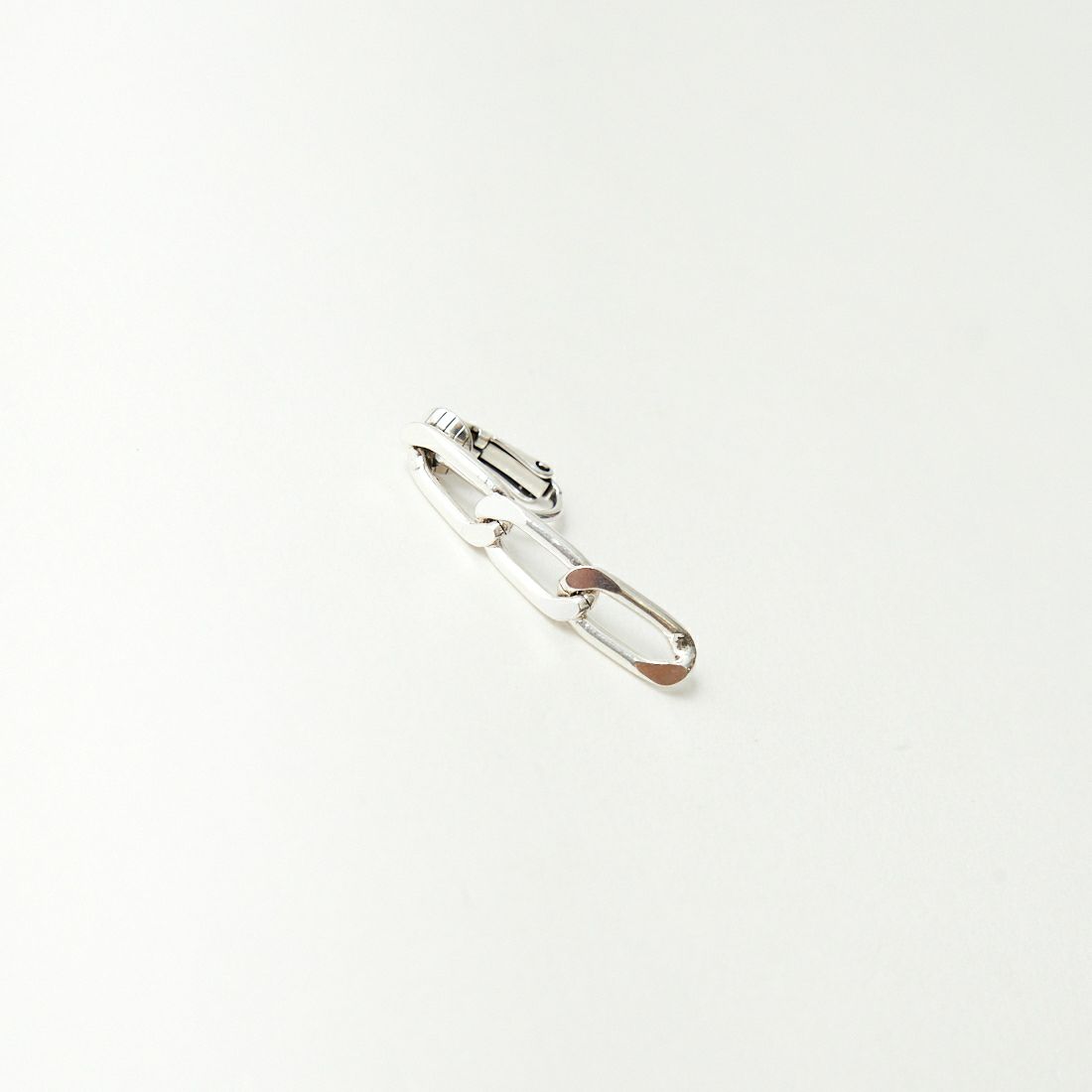 PHILIPPE AUDIBERT [フィリップ オーディベール] BO MARGE M CLIP LATION シルバーチェーンイヤリング [BOC5277] SILVER