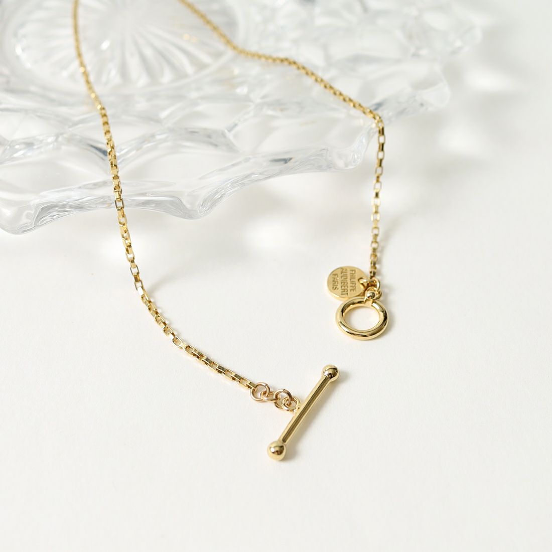 PHILIPPE AUDIBERT [フィリップ オーディベール] OLIE ゴールドネックレス [CO5357] GOLD