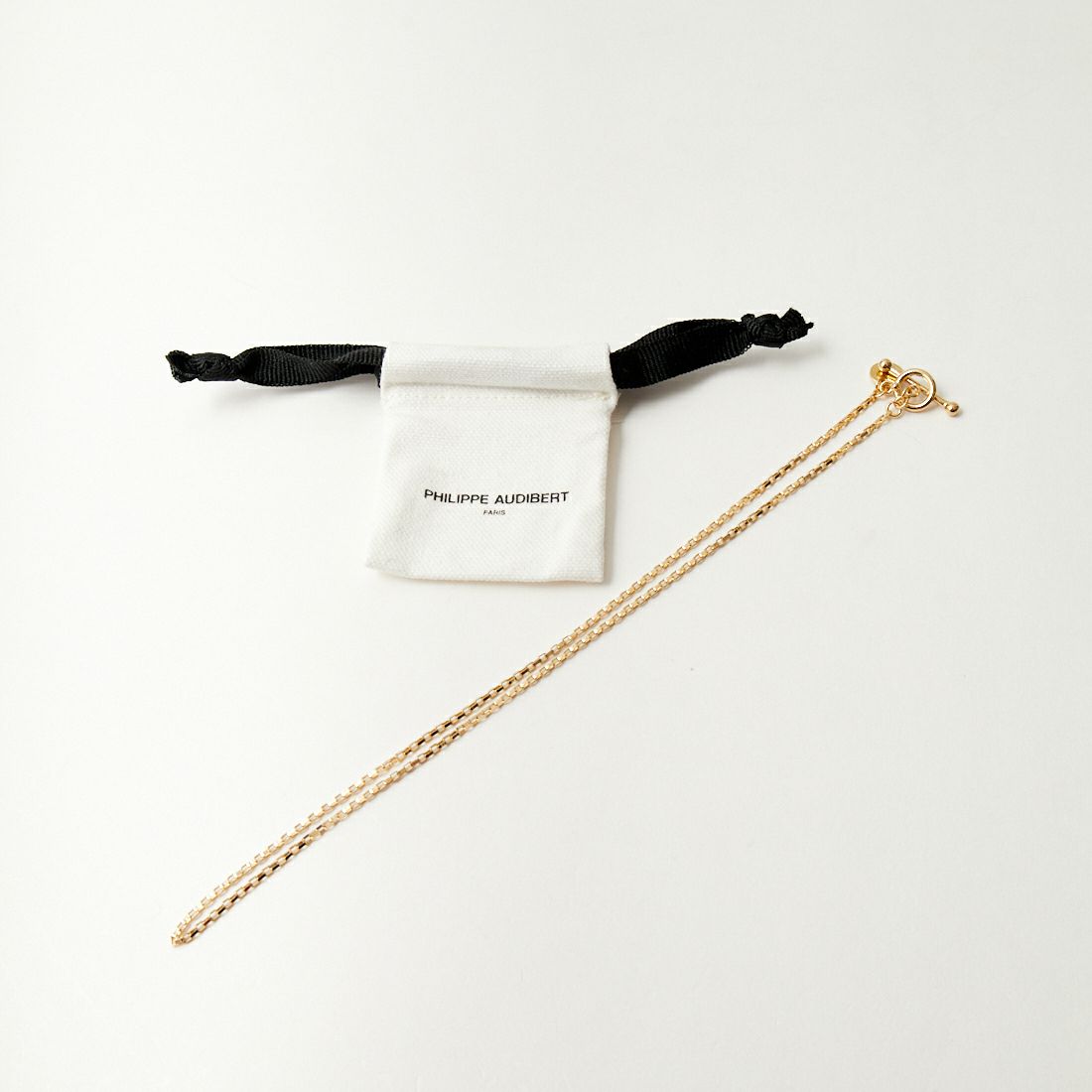 PHILIPPE AUDIBERT [フィリップ オーディベール] OLIE ゴールドネックレス [CO5357] GOLD