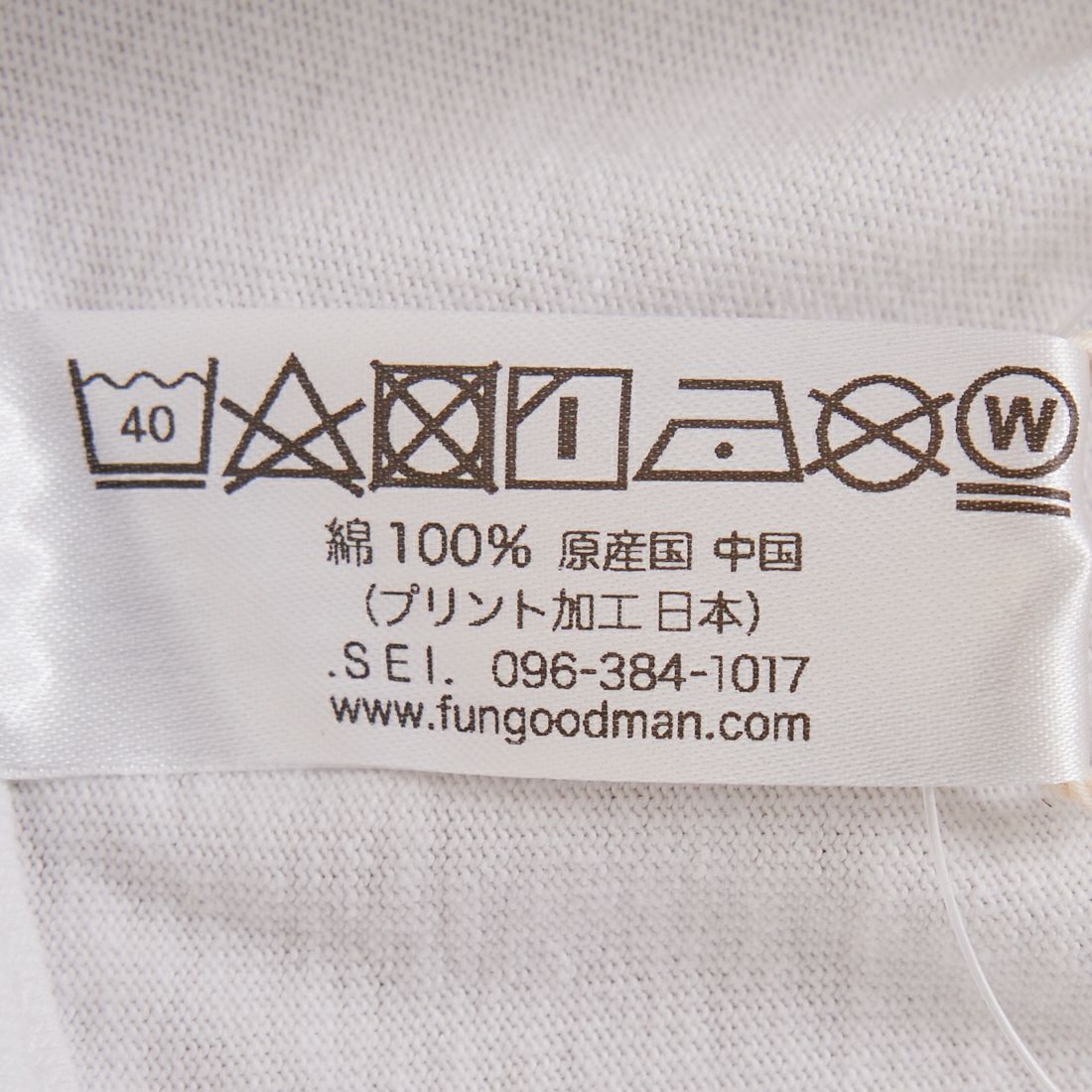 FUNG [ファング] LETS GO カットオフプリントTシャツ [LETS-GO]