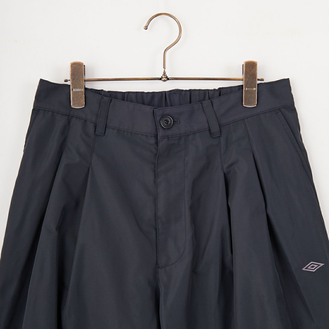 UMBRO HOUSE [アンブロハウス] ワイドテーパードパンツ [UMHO25SS-PT02] BLACK