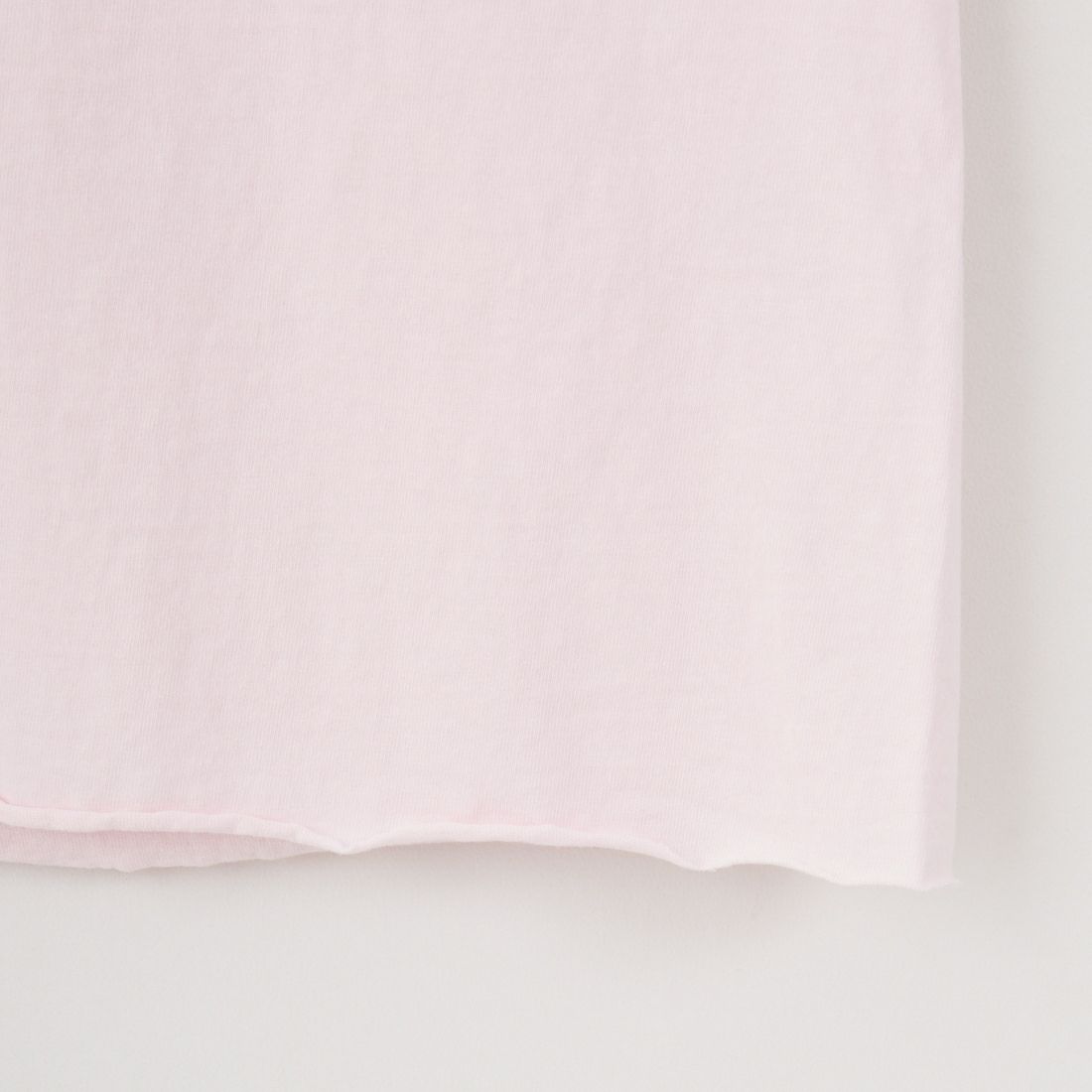 FUNG [ファング] Y カットオフプリントTシャツ [Y] BK/PINK