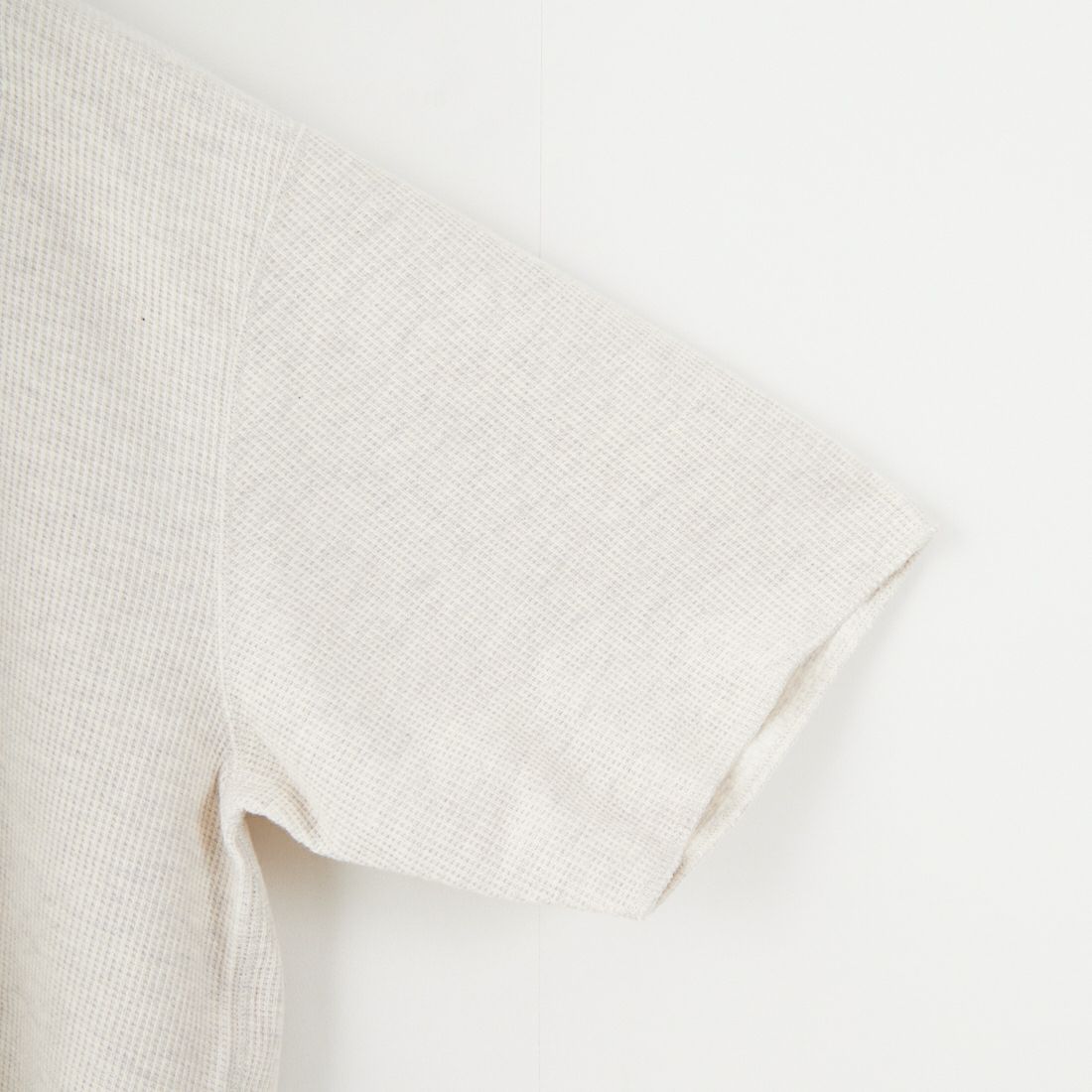 blurhms ROOTSTOCK [ブラームス ルーツストック] ラフ&スムース サーマルオーバーネックTシャツ [BROOTS24S19S25] 02 H.OATME