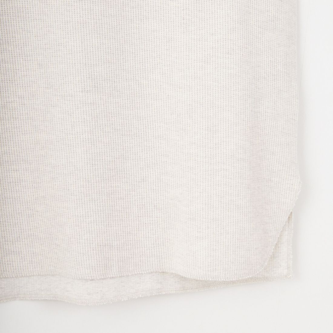 blurhms ROOTSTOCK [ブラームス ルーツストック] ラフ&スムース サーマルオーバーネックTシャツ [BROOTS24S19S25] 02 H.OATME