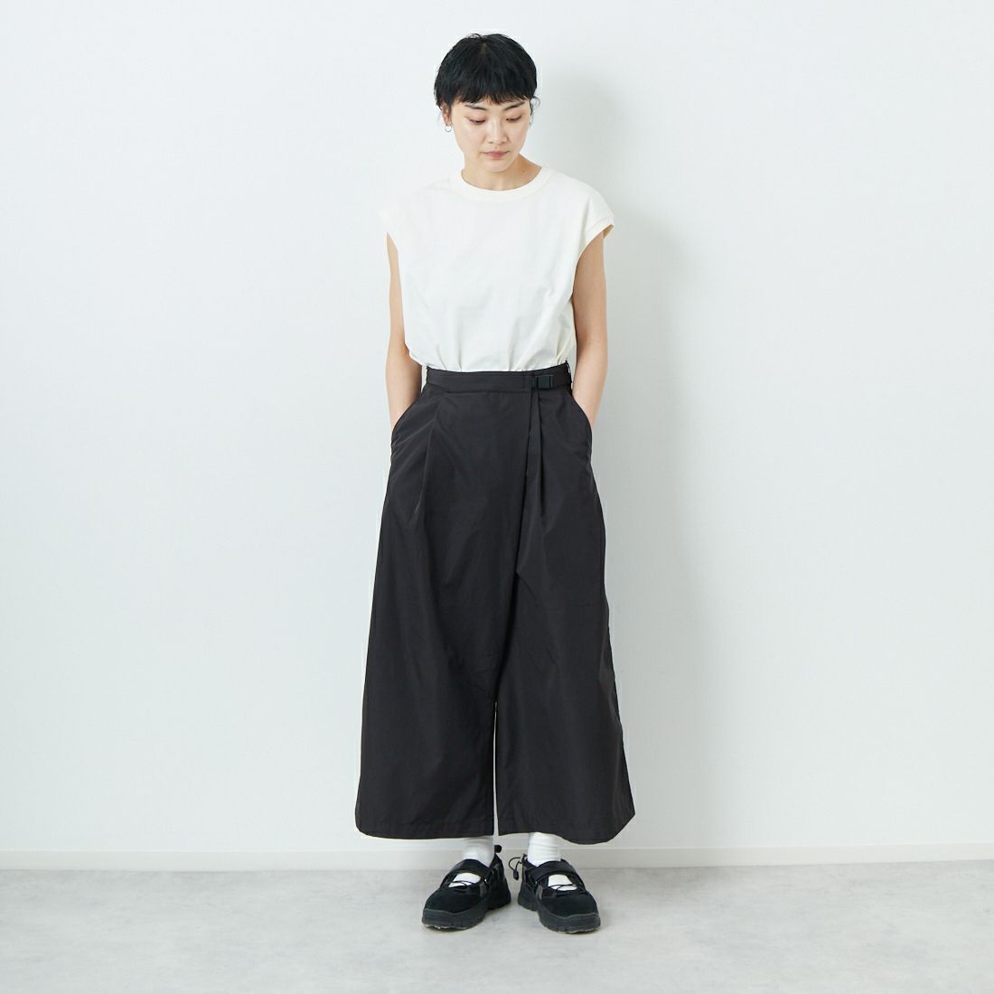 THE NORTH FACE PURPLE LABEL [ザ ノースフェイス パープルレーベル] フィールドラップキュロット [N25SC062] K BLACK