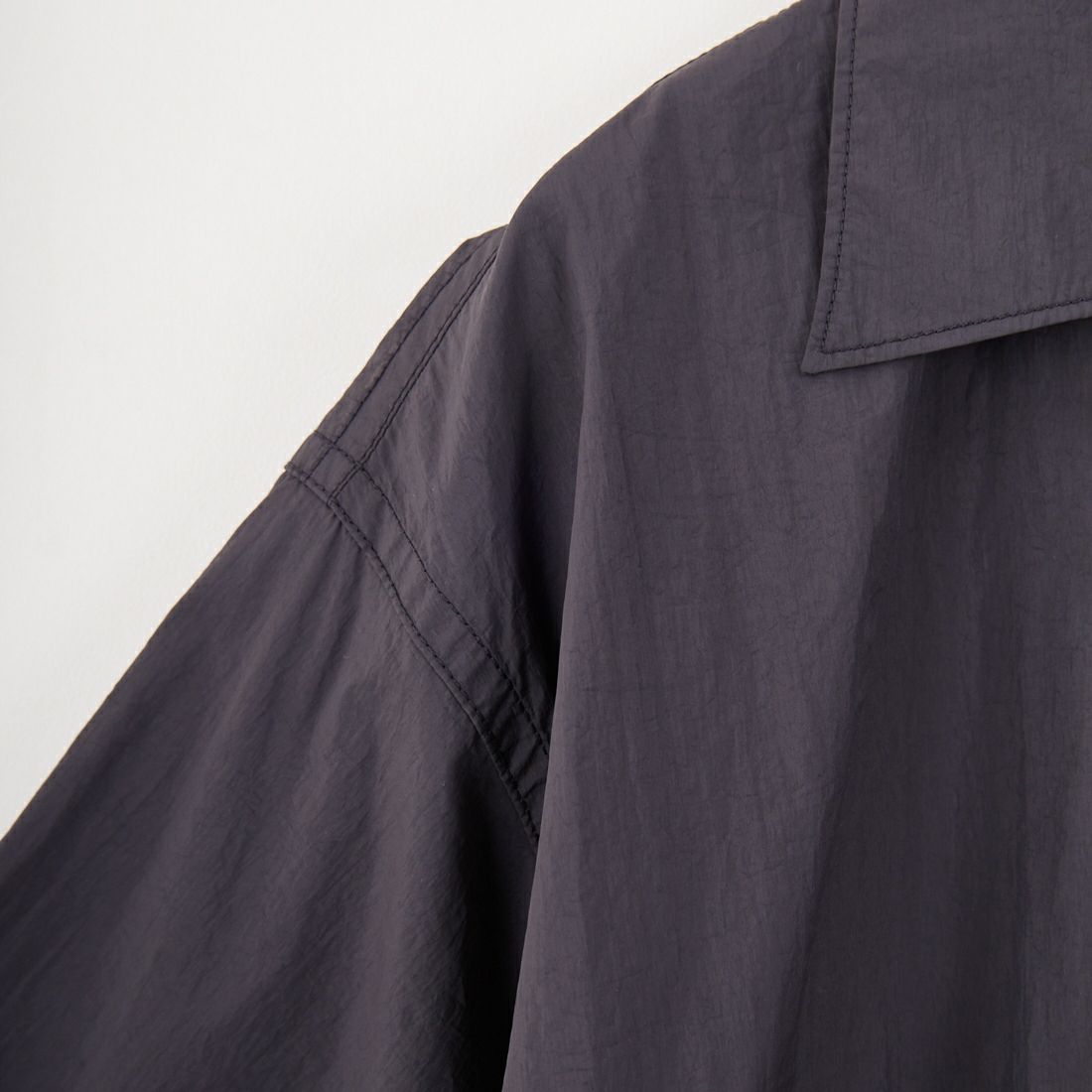 THE NORTH FACE PURPLE LABEL [ザ ノースフェイス パープルレーベル] ナイロンタフタ フィールドショートスリーブシャツ [N25SG055] AH AH GRAY