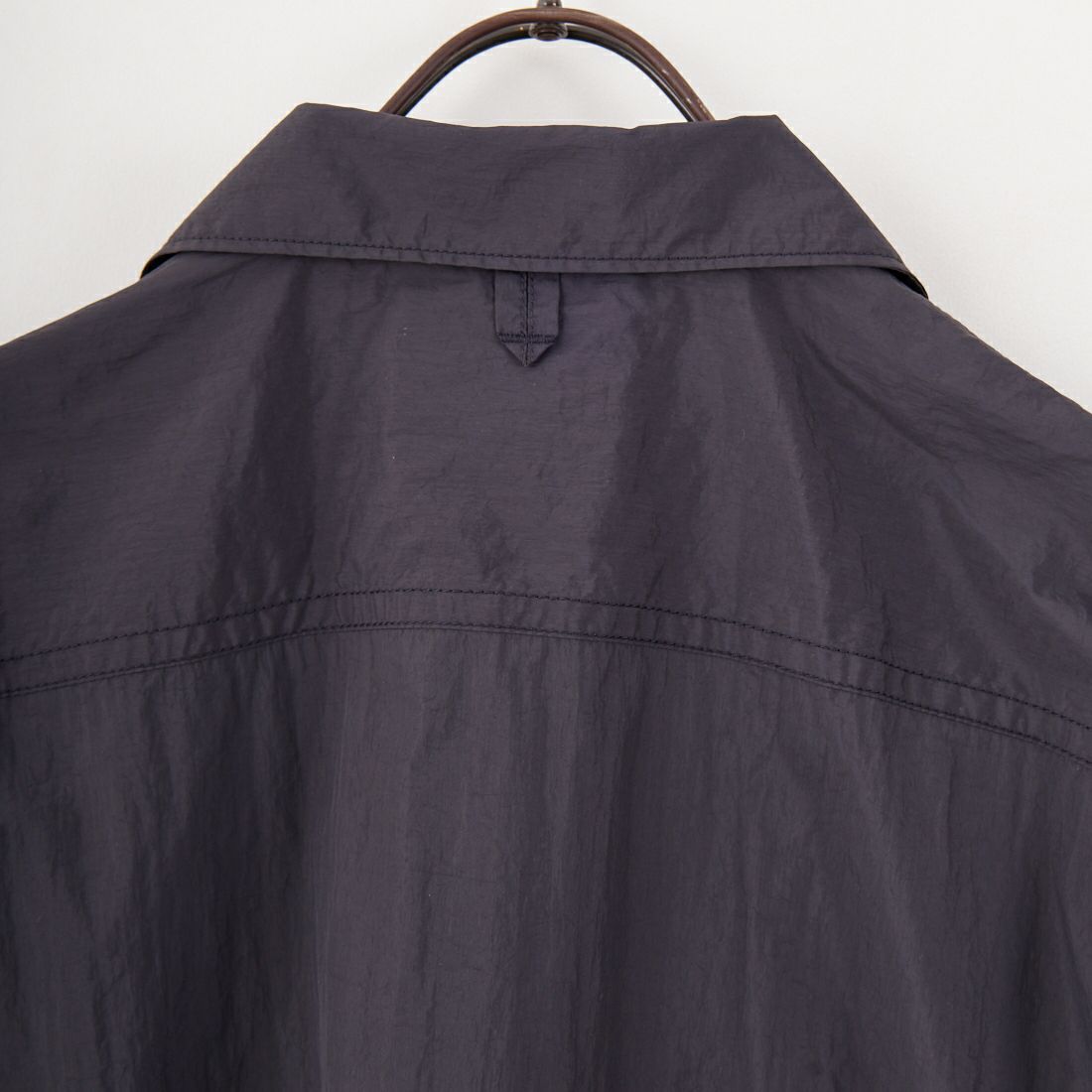 THE NORTH FACE PURPLE LABEL [ザ ノースフェイス パープルレーベル] ナイロンタフタ フィールドショートスリーブシャツ [N25SG055] AH AH GRAY