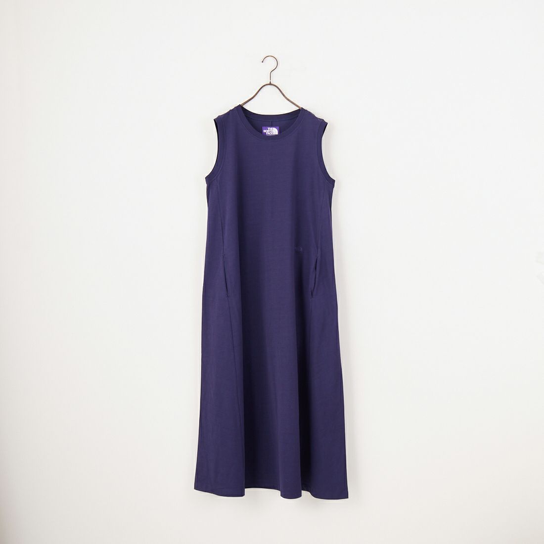 THE NORTH FACE PURPLE LABEL [ザ ノースフェイス パープルレーベル] コットンジャージー ノースリーブフィールドドレス [N25SF060] N NAVY