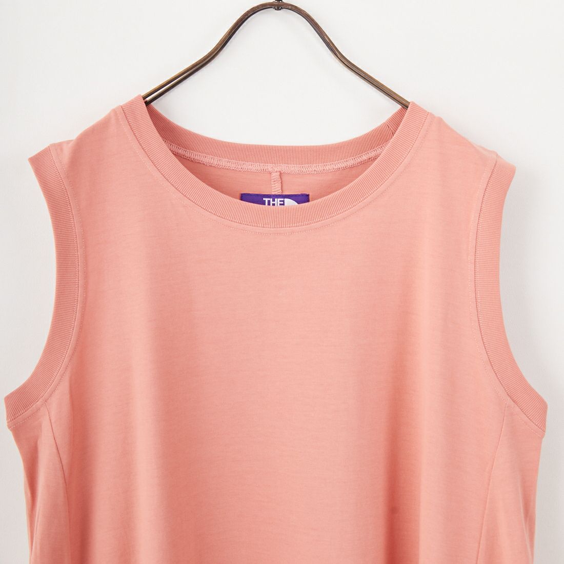 THE NORTH FACE PURPLE LABEL [ザ ノースフェイス パープルレーベル] コットンジャージー ノースリーブフィールドドレス [N25SF060] PG PNK G