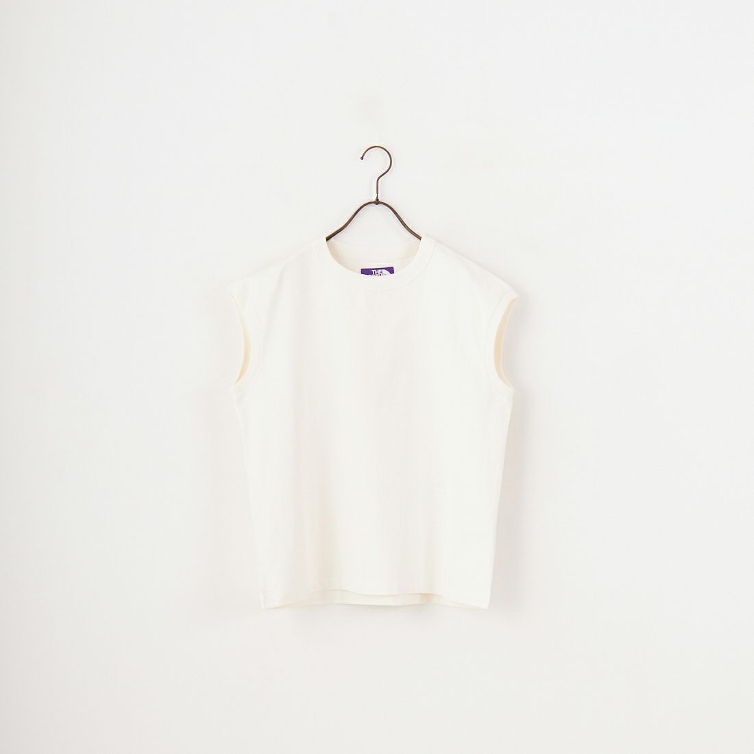 THE NORTH FACE PURPLE LABEL [ザ ノースフェイス パープルレーベル] コットンジャージー ノースリーブTシャツ [N25SH059] IV IVORY