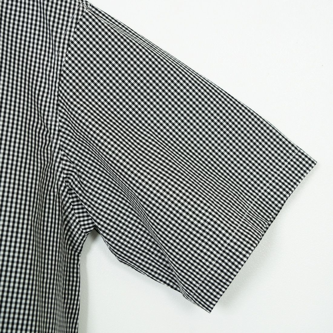 DANTON [ダントン] ハーフスリーブシャツ [DT-B0223CPP] BLACK GNGM