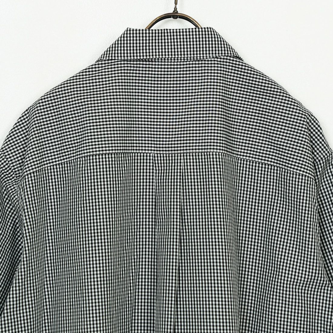 DANTON [ダントン] ハーフスリーブシャツ [DT-B0223CPP] BLACK GNGM