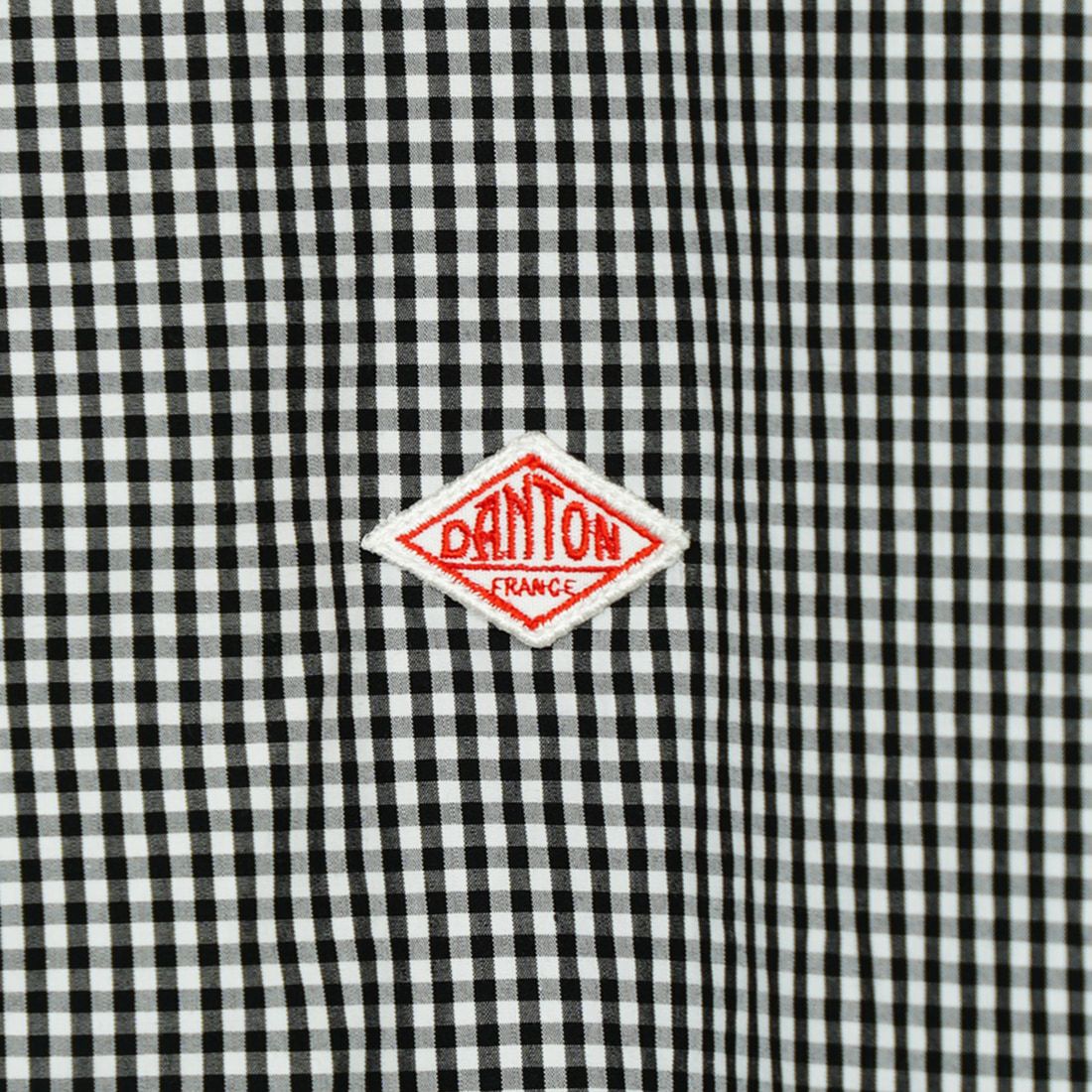 DANTON [ダントン] ハーフスリーブシャツ [DT-B0223CPP] BLACK GNGM
