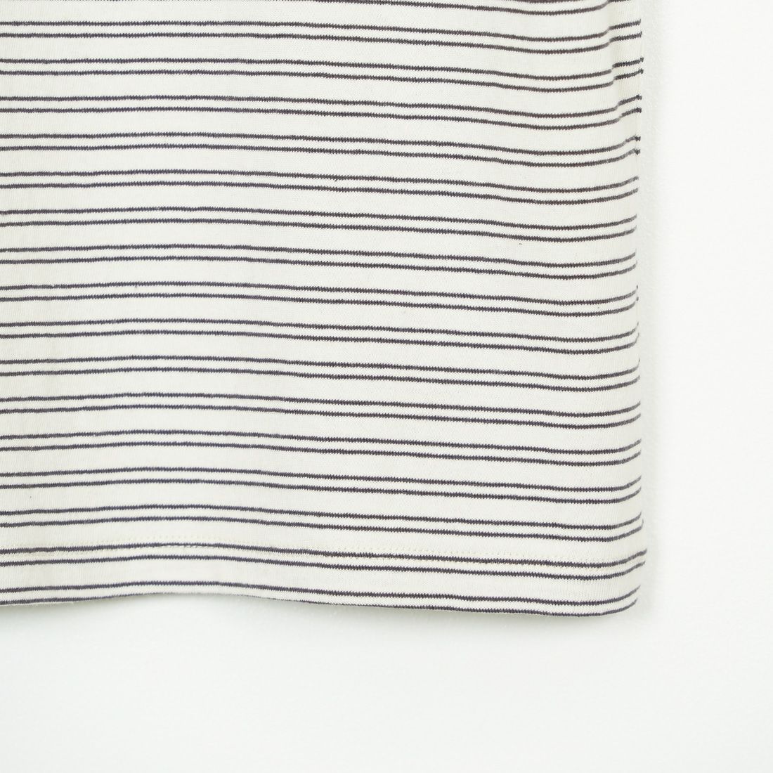 DANTON [ダントン] ドルマンスリーブボーダーTシャツ [DT-C0403FLC] ECRU/CHARC