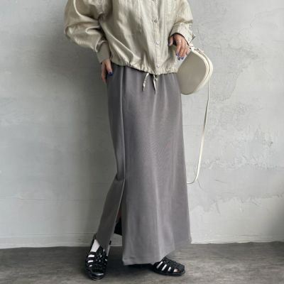 07 GRAY&&モデル身長：156cm 着用サイズ：F&&