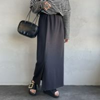 09 BLACK&&モデル身長：156cm 着用サイズ：F&&