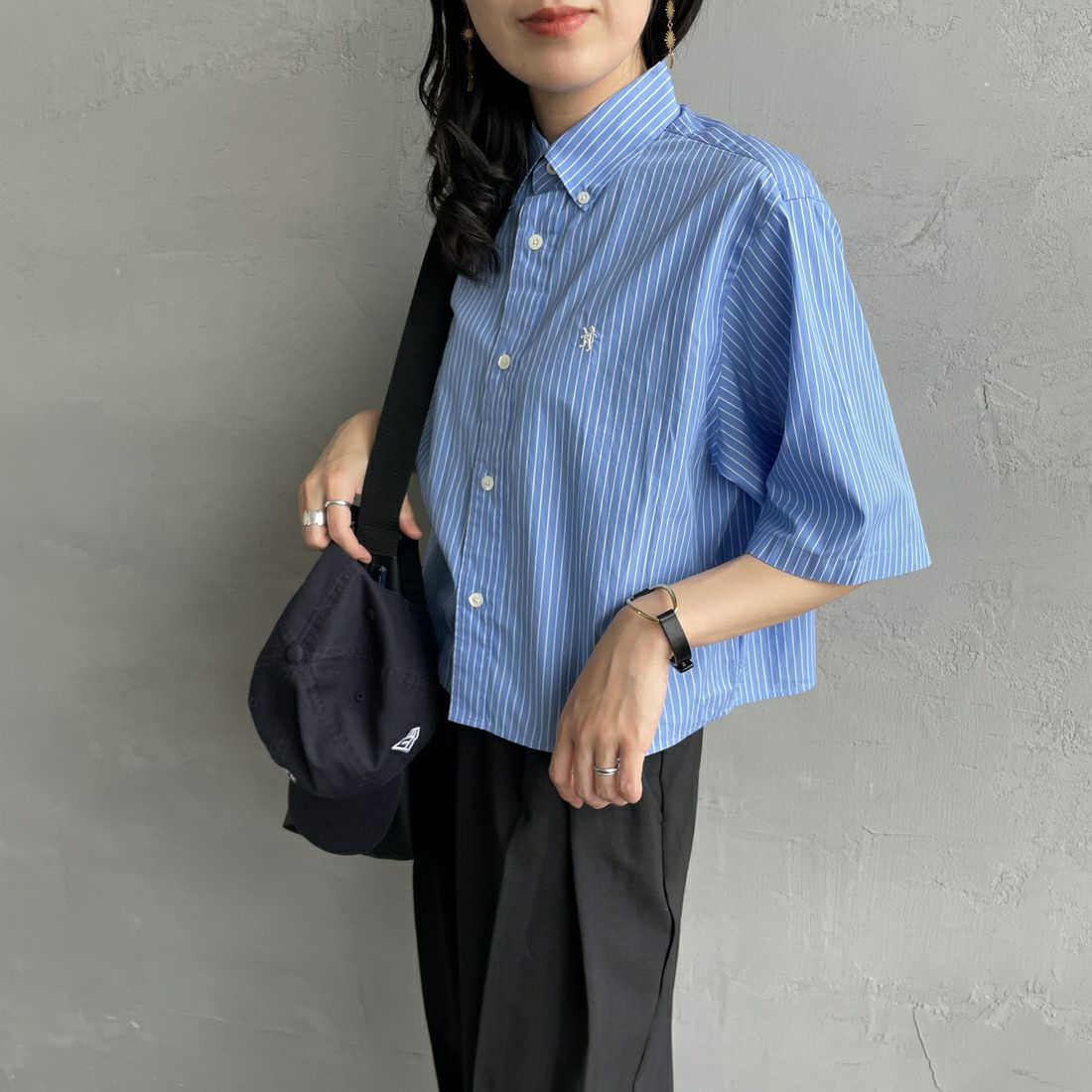 BLU/WHT ST&&モデル身長：160cm 着用サイズ：12&&