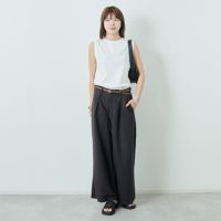 【新品】Vin ワイドパンツ ドロストストレッチデニムワイドパンツ - Vin - Vin｜YAMADAYA STORE