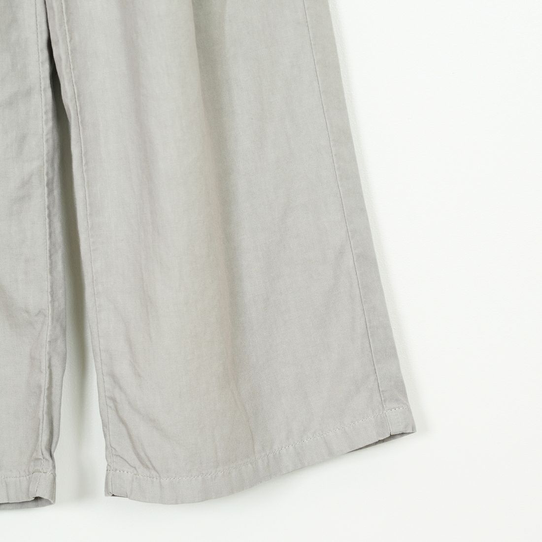 SOMETHING [サムシング] 別注 ベルト付きタックワイドパンツ [SN765S-JF] 9502 LT.GR