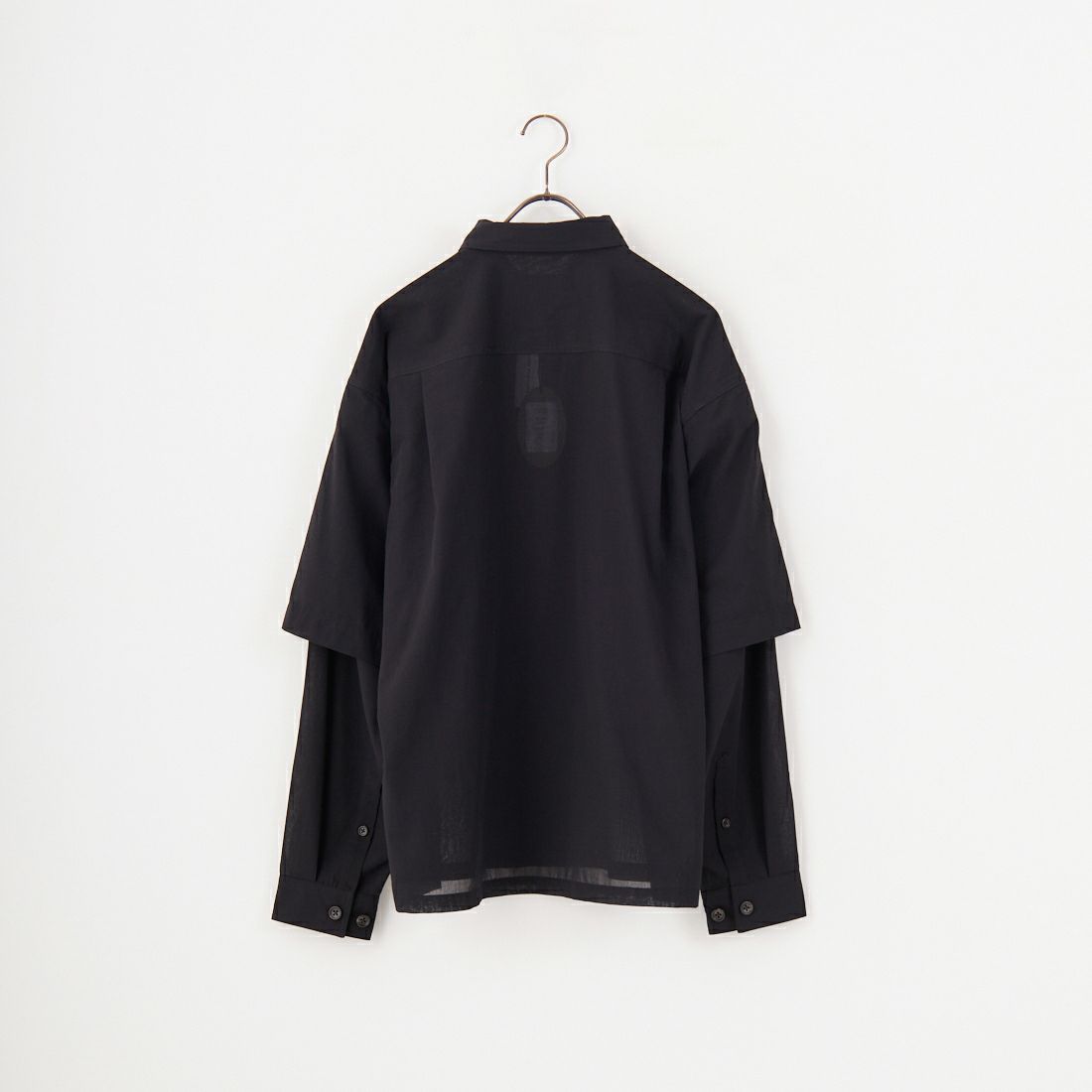 SEDAN ALL-PURPOSE [セダン オールパーパス] コンバーチブルワークシャツ [SD25S-SH02] BLACK