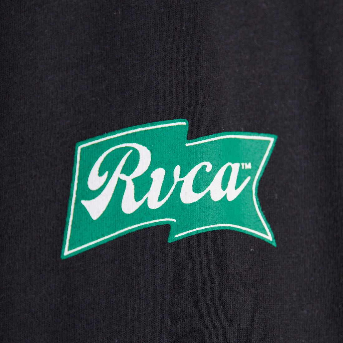 RVCA [ルーカ] ONSHORE ベビーヘンリーネックTシャツ [BF04C206] BLK