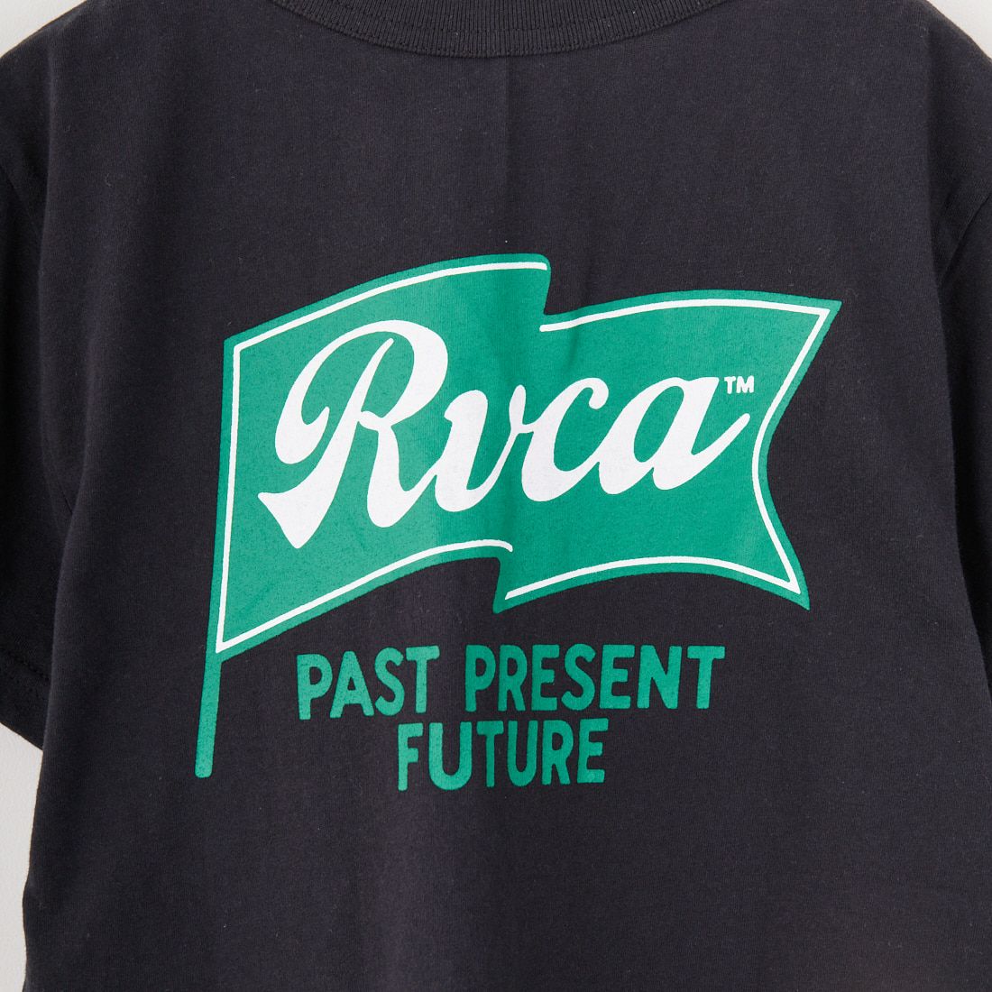 RVCA [ルーカ] ONSHORE ベビーヘンリーネックTシャツ [BF04C206] BLK