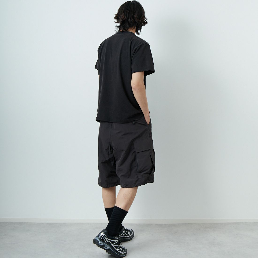 WORN FREE [ウォーン フリー] ジョン・レノン Tシャツ WORKING CLASS HERO [WFR-VTG-000001] 09 BLACK &&モデル身長：179cm 着用サイズ：M&&