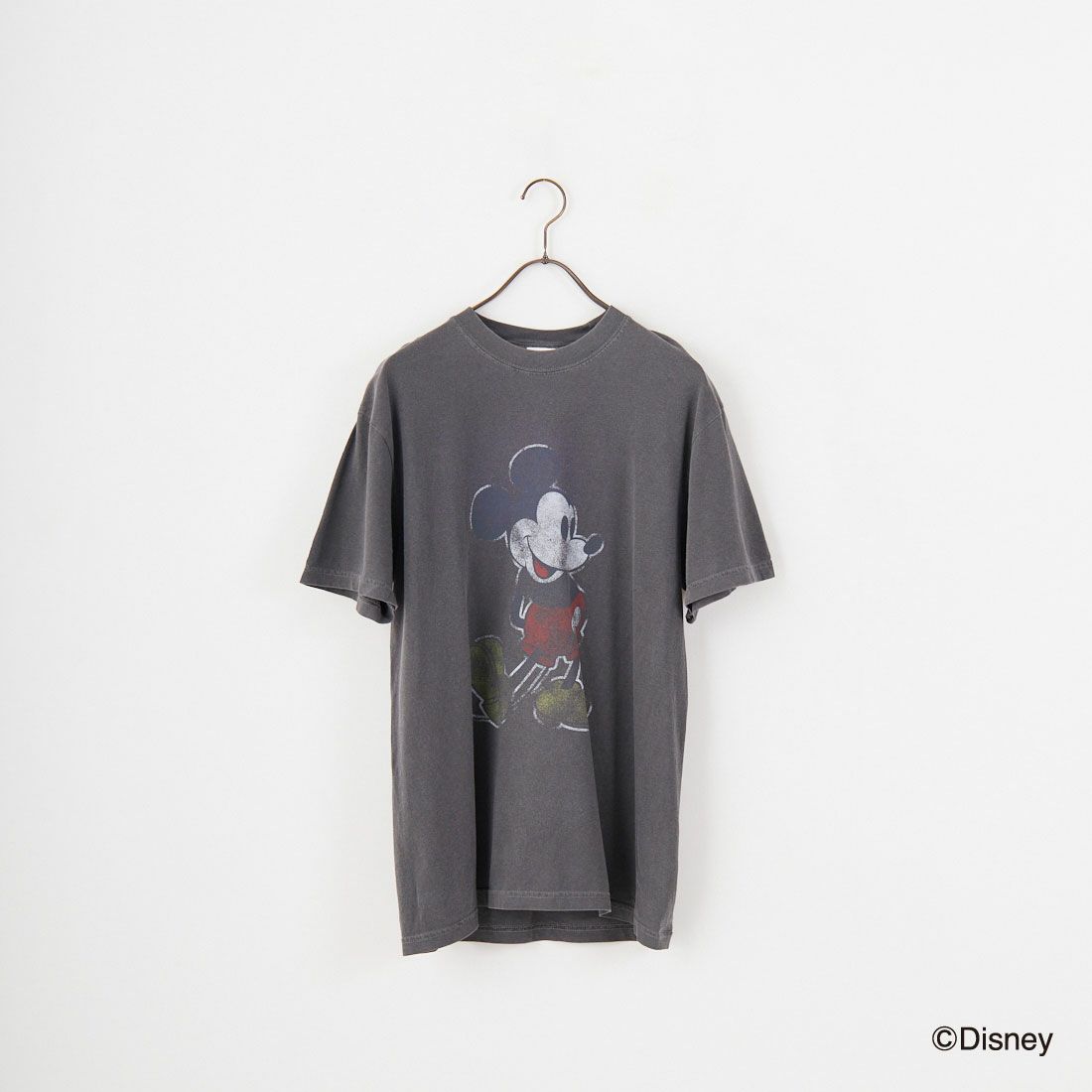 Goodwear [グッドウェア] ミッキーマウス/ヴィンテージプリントTシャツ [GDW-LCS-251201]
