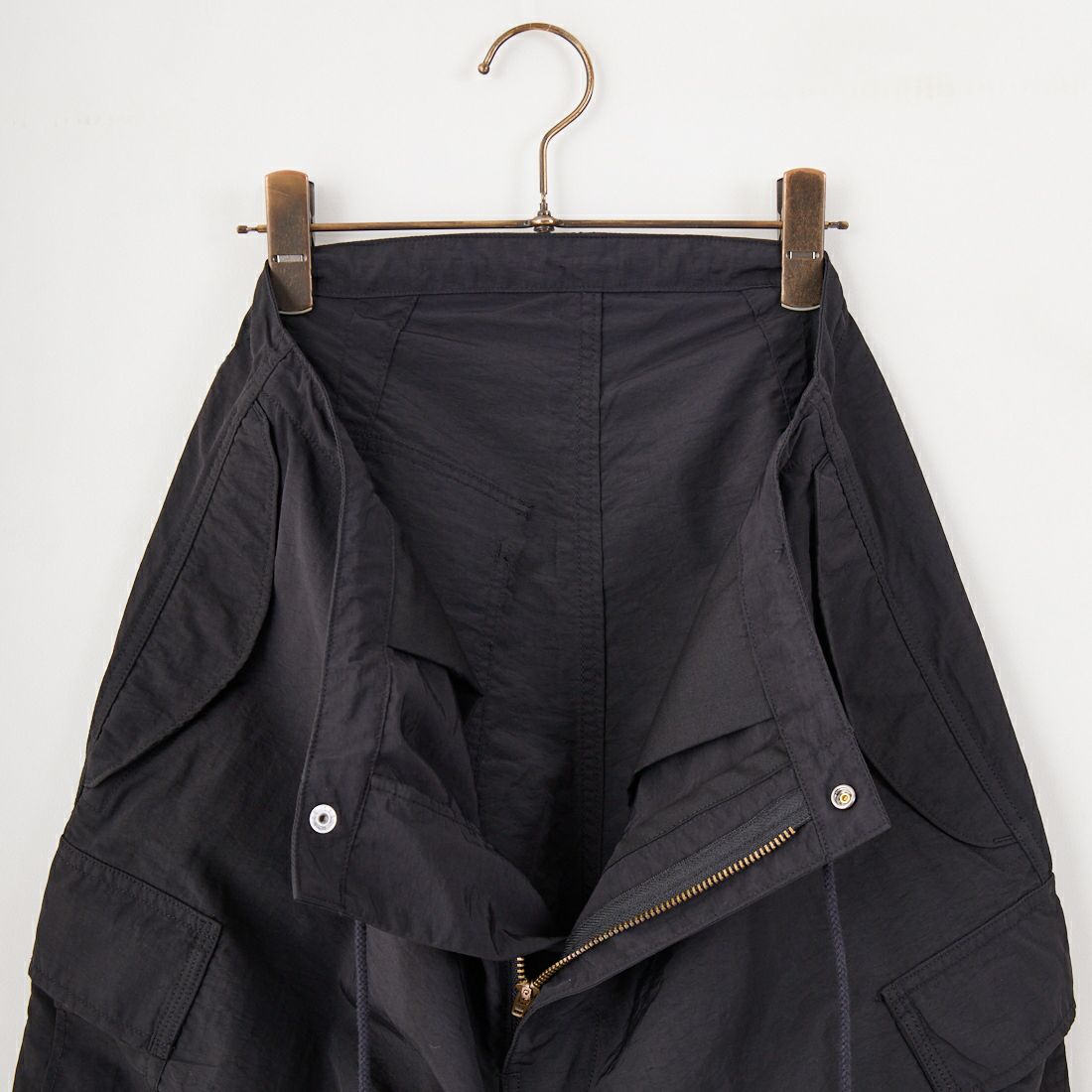 ARMY TWILL SANFORIZED [アーミーツイル サンフォライズド] ナイロンカーゴショーツ [AM-2515006] BLACK