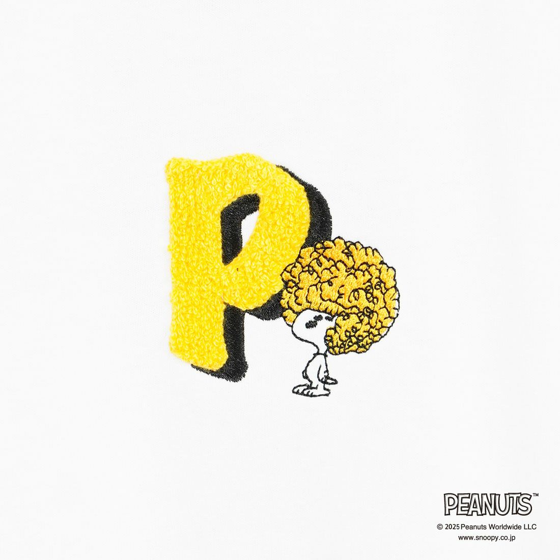 PEANUTS × JEANS FACTORY [ピーナッツ × ジーンズファクトリー] 別注 PEANUTS ヨセガキTシャツ [JFC-252-025-JF] OFF