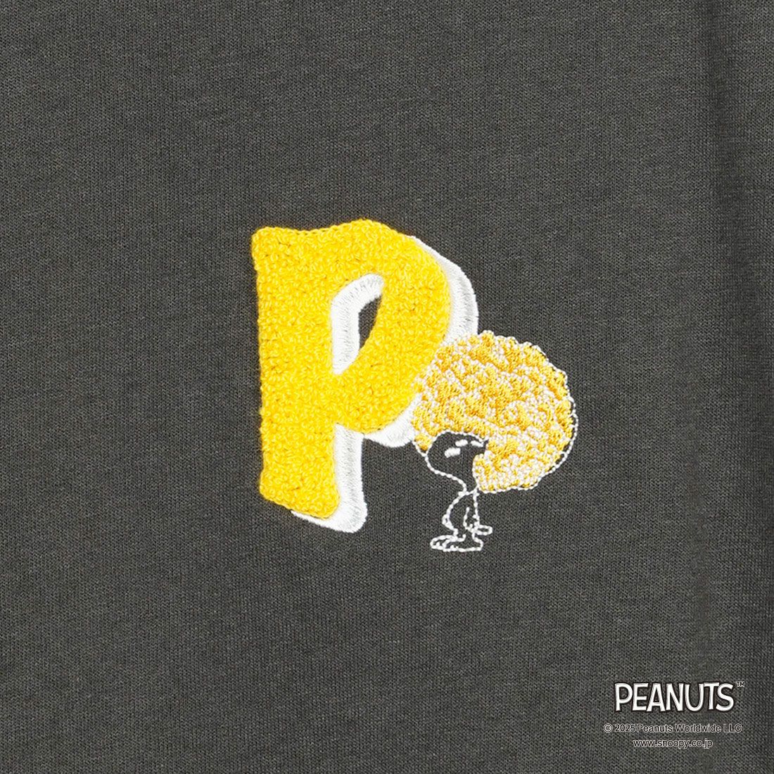 PEANUTS × JEANS FACTORY [ピーナッツ × ジーンズファクトリー] 別注 PEANUTS ヨセガキTシャツ [JFC-252-025-JF] SUMIKURO
