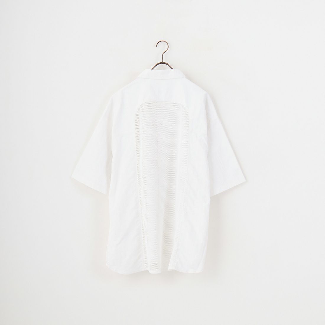 ARMY TWILL SANFORIZED [アーミーツイル サンフォライズド] ナイロンメッシュハーフスリーブシャツ [AM-2517006] WHITE