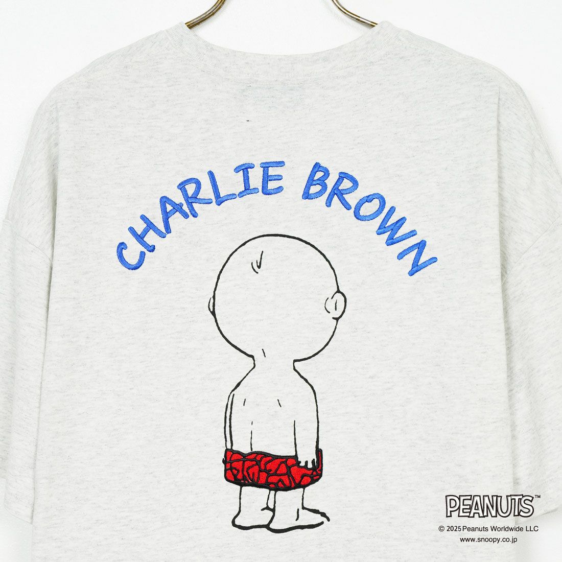 PEANUTS × JEANS FACTORY [ピーナッツ × ジーンズファクトリー] 別注 PEANUTS チャーリー・ブラウンTシャツ [JFC-252-027-JF] OAT