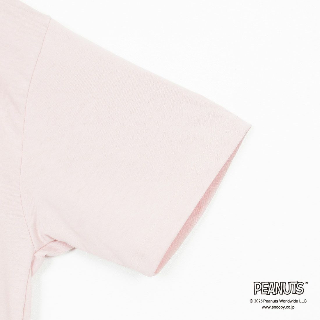 PEANUTS × JEANS FACTORY [ピーナッツ × ジーンズファクトリー] 別注 PEANUTS フラワーTシャツ [JFC-252-028-JF] PINK