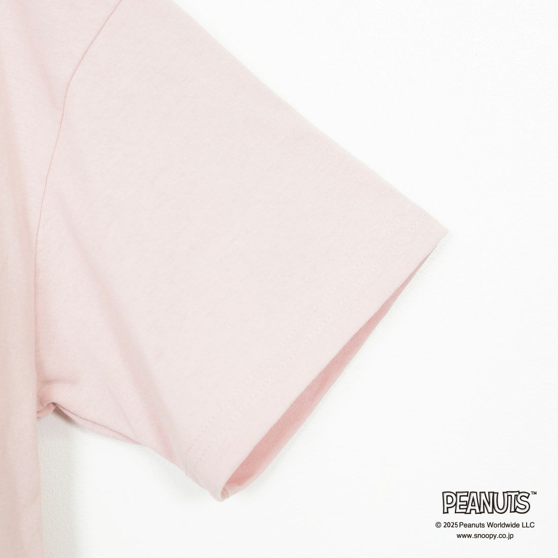 PEANUTS × JEANS FACTORY [ピーナッツ × ジーンズファクトリー] 別注 PEANUTS フラワーTシャツ [JFC-252-028-JF] PINK